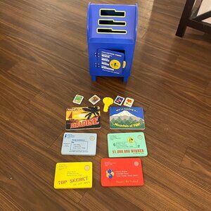 Melissa & Doug Wooden Stamp & Sort Mailbox with 5 Letters, 6 Stamps plus KEY